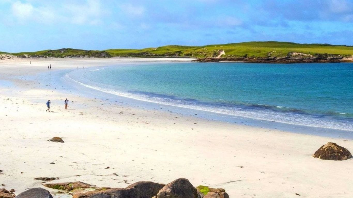 Dogs Bay Beach in Galway. Oranmore Lodge Hotel, Galway, Ireland is close to all of the best family friendly things to do in Galway, sure to keep the whole family entertained on your next family hotel break.